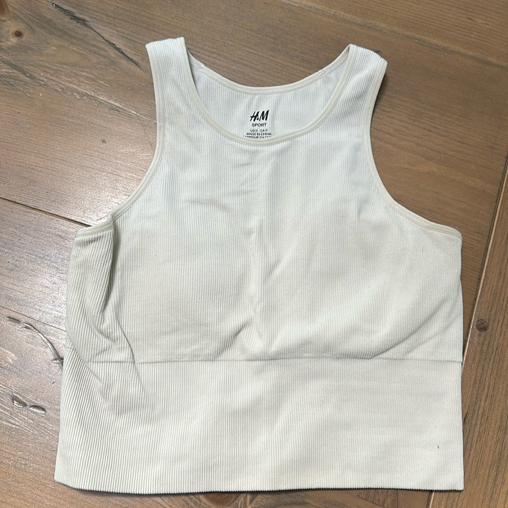 H&M Sport long length sports bra top